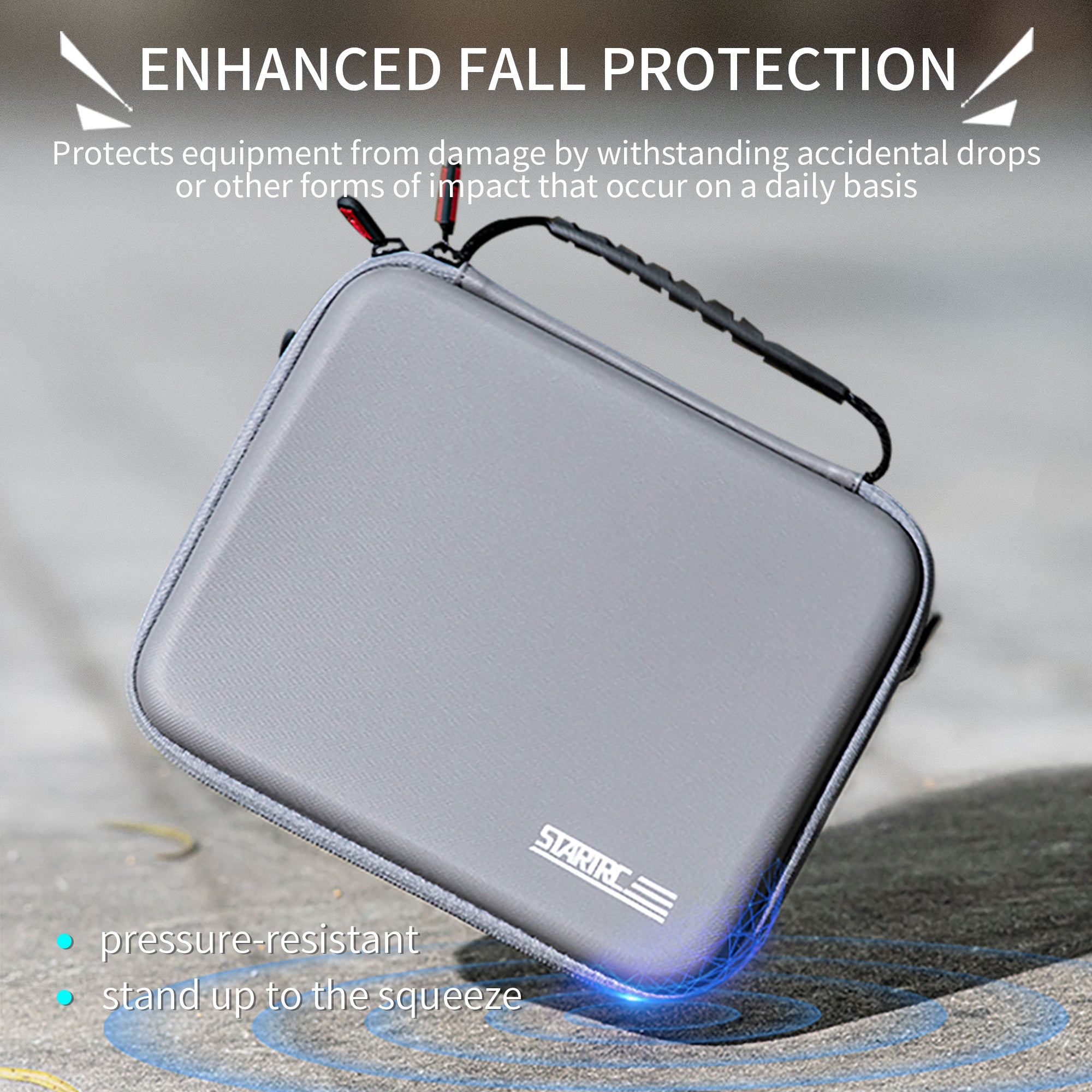 STARTRC 1137712 For DJI Pocket 3 Pocket Camera Storage Bag PU Carrying Case STARTRC 1137712 For DJI Pocket 3 Pocket Camera Storage Bag PU Carrying Case